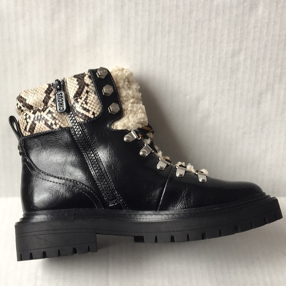 NWOB Circus by Sam Edelman Flora Shearling Hiker Boot - Picture 12 of 16